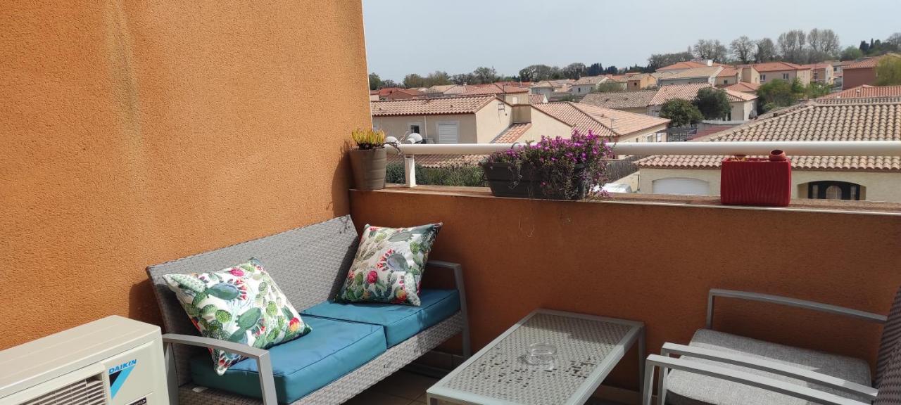 Appartement Avec Grande Terrasse A 15 Mn De La Mer Saint-Estève المظهر الخارجي الصورة